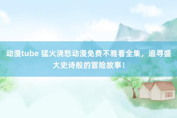 动漫tube 猛火浇愁动漫免费不雅看全集，追寻盛大史诗般的冒险故事！