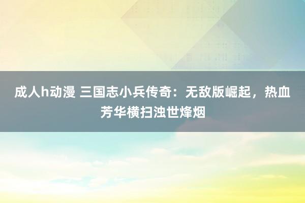 成人h动漫 三国志小兵传奇：无敌版崛起，热血芳华横扫浊世烽烟